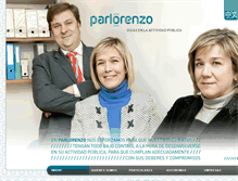 Tablet Screenshot of parlorenzo.com